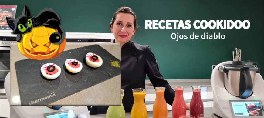 RECETAS COOKIDOO: Ojos de diablo con Thermomix