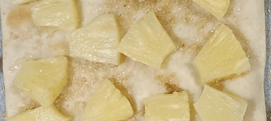 PIZZA DE PIÑA COLADA