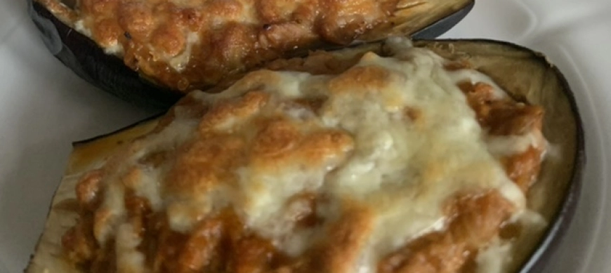BERENJENAS RELLENAS DE ATÚN