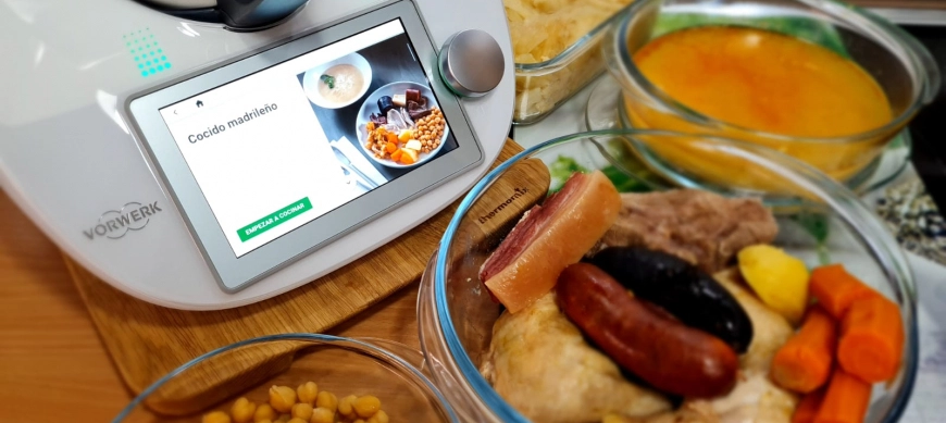 AL RICO COCIDO MADRILEÑO - COCINA CON THERMOMIX