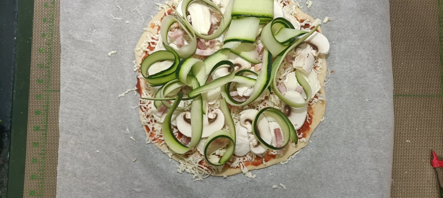 PIZZA VEGETAL 4 QUESOS