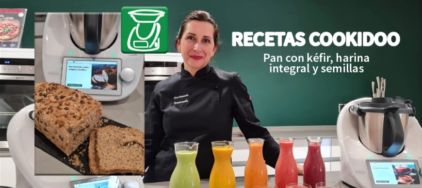 RECETAS COOKIDOO: Pan con kéfir, harina integral y semillas