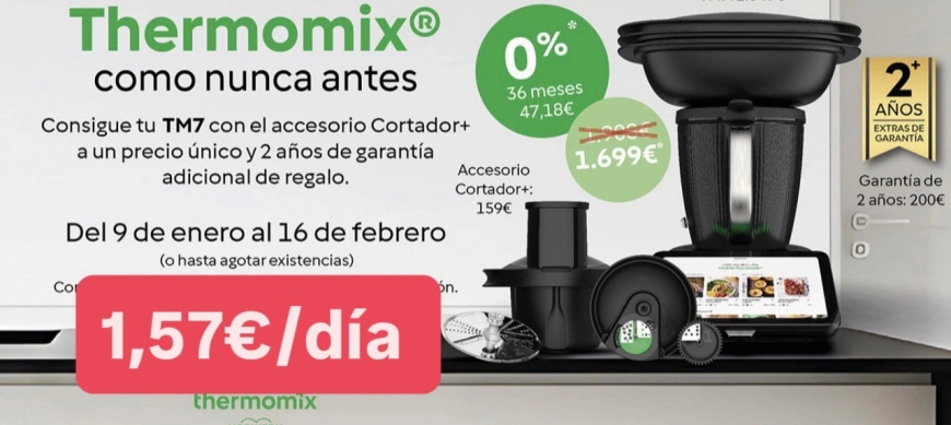 Thermomix® TM7 como nunca antes