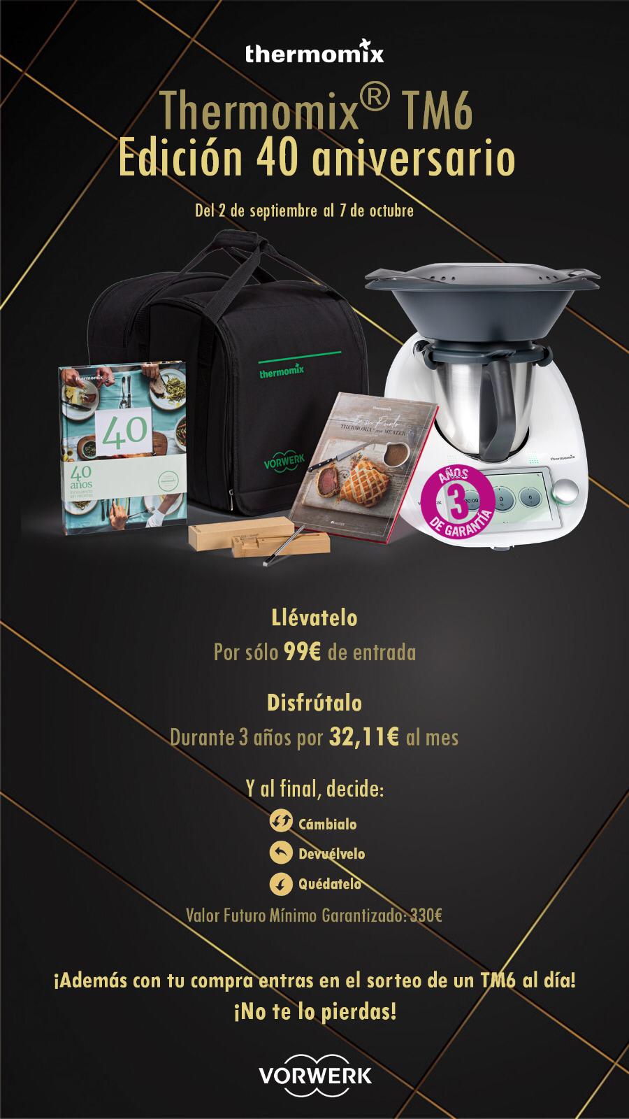 Felicidades 40 Aniversario Thermomix Noticias Blog Blog De Alma Inzolia De Thermomix Majadahonda