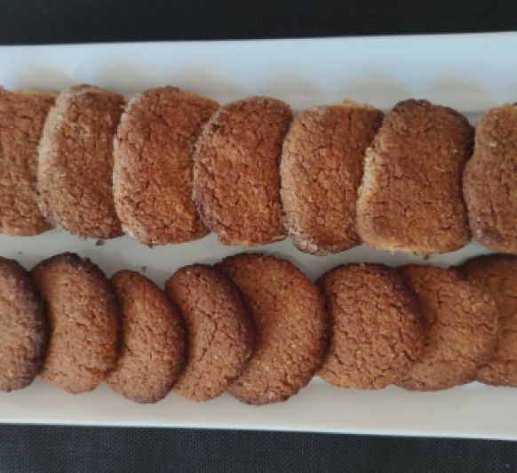 Cookies de avena con harina integral y miel con Thermomix® -Majadahonda-Madrid