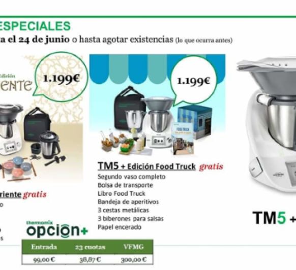 ÚLTIMAS UNIDADES DE Thermomix® TM5