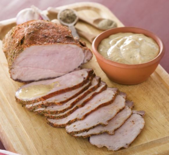 Lomo de cerdo con mayonesa de chimichurri con Thermomix® Majadahonda Madrid