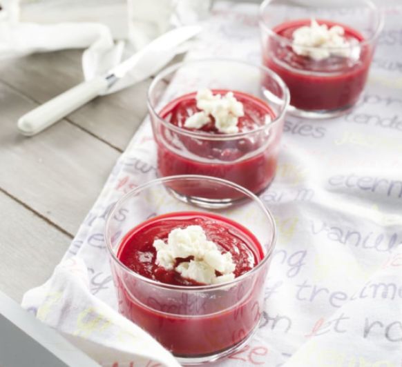 SALMOREJO DE REMOLACHA CON Thermomix® DESDE LA SIERRA DE MADRID