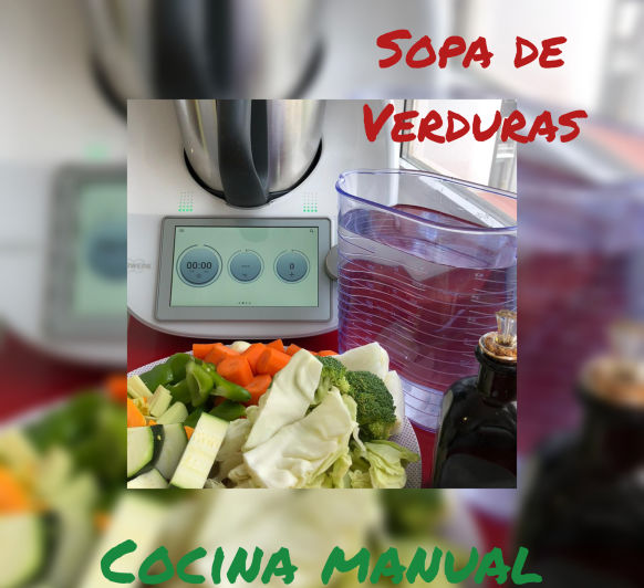 SOPA DE VERDURAS CON Thermomix®